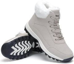 TSIODFO Women Snow Boots Fur Cold Shoes