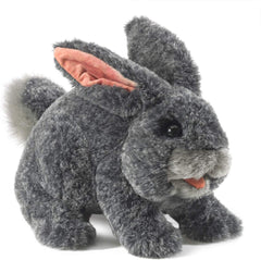 Folkmanis Gray Bunny Rabbit Hand Puppet, 1 ea