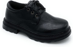 Boy's Comfort Dress School Shoes Uniform Loafer Church Slip-On Shoes Faux-Leather