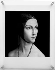 5x7 Wall Mounted Acrylic Frameless Photo Frame Clear Picture Frame Rectango Floating Certificate Frame Double Panel