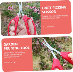 Flower Scissor Pruning Shears Lightweight Gardening Tool Ergonomic Handle for Easy Flower Arrangement and Trimming Comfortable Grip for Various Hand