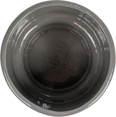 Bloomingville 5.5 Inches Round Stoneware Planter with Wax Relief Stripes, Holds 4 Inches Pot, Lilac Color and Brown