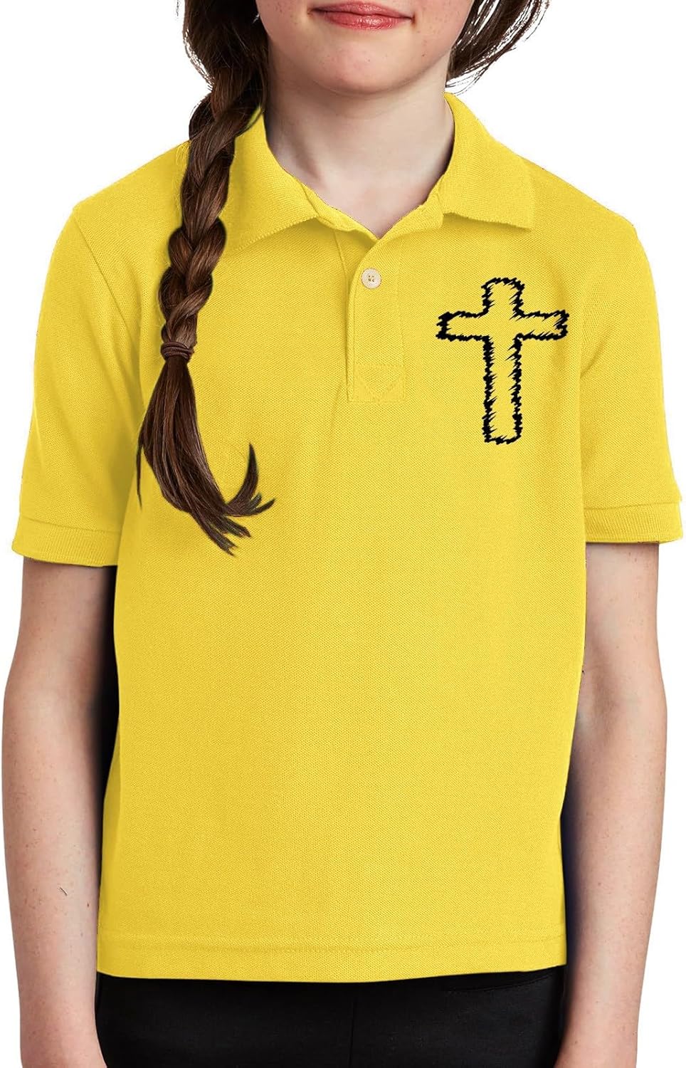 Girls Crop Top Shirts Boys and Girl in Spring Summer 2D Personalized Printing Lapel Girls Crop Top Shirts