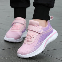 IWIHMIV Kids Sneakers Toddler Boy Tennis Shoes Toddler Slip On Shoes Kid Shoes Girls Walking Shoes Casual Girls Tennis Shoes