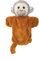 Hand Puppet - Owl from Deluxebase. Plush Animal Puppets for Kids Made from Recycled Plastic Bottles, Eco-Friendly Toys for Pretend Play, Gifts and Creative Playtime.