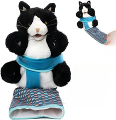 Cat Wrestling Toy Puppet, Essential Cat Wrestling Gloves for Pet Lovers, Padded Wrestler Dolls, Soft Plush Toys for Interactive Games, Suitable for Kittens and Adult Cats.