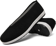Kung Fu & Tai Chi Shoes - Comfortable, Slip-On, Anti-Skid, Lightweight Men's Traditional Cloth Shoes,Indoor Slippers
