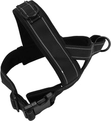 Stop Pulling Dog Harness, Comfortable Dog Vest Harness Portable Adjustable Nylon Versatile for Walking Training (M)