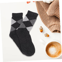 3 Pairs Cashmere Socks Mens Sports Socks Cotton Socks Cotton Screw Socks Mens High Ankle Socks Men