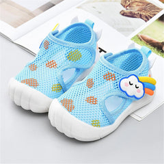 Baby Infant Beach Pool Sandals 𝗖artoon Closed Toe Shoes Toddler Foam Sole Slip On Summer Ankle Sandals Casual Comfy
