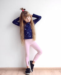 Boys Girls Toddler Little Kids Unisex 6 Pack Cotton Stretch Snug Fitting Long Pant Leggings