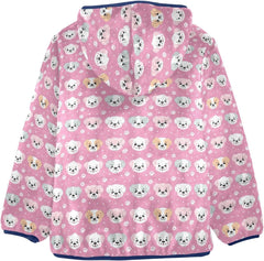 Cute Dog Puppy Boys Fleece Coat,Children's Zip-Up Hoodie Jacket,Baby Warm Fashion Outerwear 3-10T,A113473