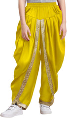Hansber Kids Boys Casual Baggy Pants Satin Dhoti Trousers Halloween Carnival Theme Party Pants