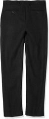 Isaac Mizrahi Boy's Slim Fit Solid Wool Blend Pants