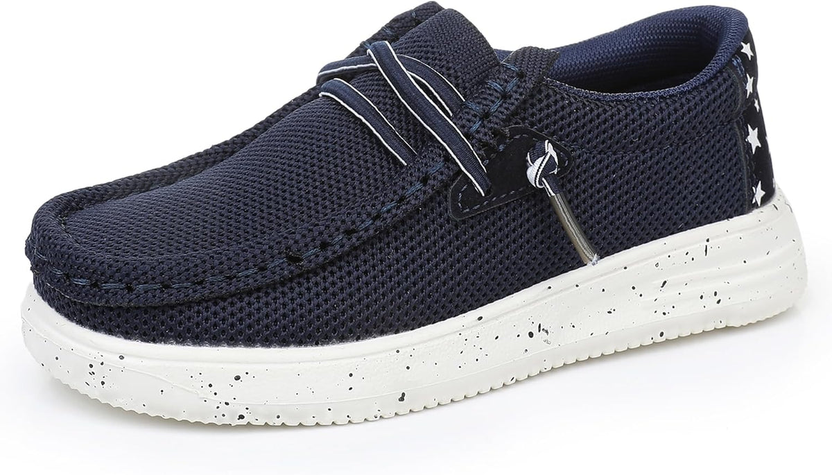 Ahannie Boys Girls Loafers Toddler Kids Slip On Casual Mesh Shoes(Toddler/Little Kid/Big Kid)