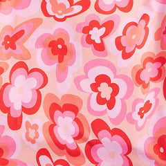 Blue Crop Tops for Kids Gradient Printed Round Neck Short Sleeves Casual Going Out for 2 to 7 Blue Crop Tops for Kids