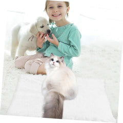 Pet Blanket for Dogs Cashmere Cushion Mat Comfortable Warm Bed for Puppies Lightweight and Portable Dog Blanket for Indoor and Outdoor Use