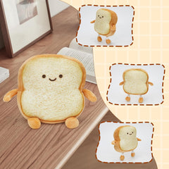 Toast Bread Plush Pillow Toy Bread Doll Funny Cute Food Plushies Stuffed Animal Soft Birthday Party Xmas Gifts 12in