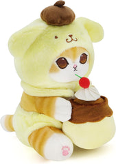 Kawaii Shark Cat Plush Toy Stuffed Animal Doll, Soft Pillow for Boys & Girls (Shark cat, 13cm/5.1in)