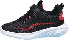 IWIHMIV Toddler Boy Tennis Shoes Toddler Slip On Shoes Toddler Walking Shoes Boys Girls Kids Tennis Athletic Running Sneakers