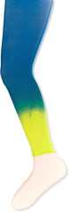 Jefferies Socks Girls 2-6X Dip Dye Footless Tights