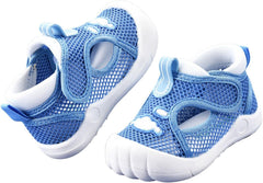 Infant Hollow Breathable Sandals for Boys Girls, Baby Newborn Summer Non Slip Sneakers, Toddler Flat Bottom Sandals