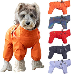Dog Raincoat, Pet Dog Raincoats Suitable for Large and Small Dogs Clothes Windproof and Waterproof Puppy Rainwear
