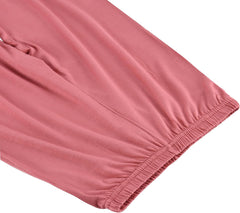 Kids Short Sleeve Pajama Set Viscose Boys Girls 2pcs Pj's Sleepwear Set for 2-14 Years