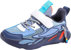 IWIHMIV Boys Sneakers Toddler Walking Shoes Kids Sneakers Toddler Boy Tennis Shoes Non Slip Walking Shoes for Toddler