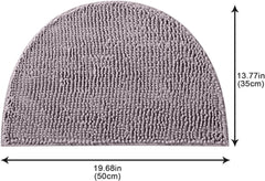 Bathroom Rugs 20"x14",Thick Washable Shaggy Absorbent Microfiber Extra Soft Non-Slip Bath Rug Machine Wash Dry Quick Dry Plush Bathroom Rug Sets for Kitchen Bathroom Floor Tub Shower