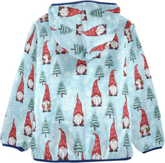 Christmas Tree Gnomes Toddler Boys Zip up Hoodie Lightweight Warm Fleece Jacket 3T