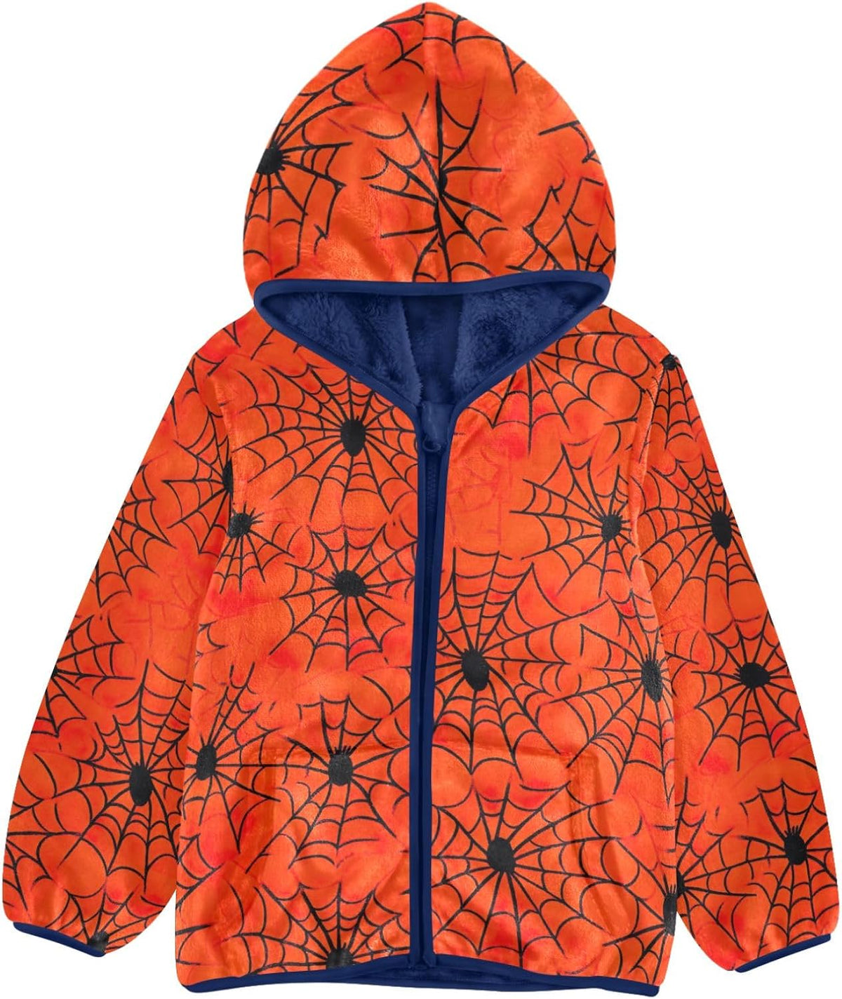 CHIFIGNO Boys Fleece Jacket Cute Autumn Boys Jackets Boys Winter Coat for Toddler Kids with Pockets