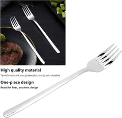 Stainless Steel Dinner Forks, Salad Forks, Cutlery, Tableware for Home, Restaurant Supplies