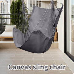 Hammock Chair | Patio Swing Hammocks for Outside | Max 150kg Weight Capacity Patio Furniture Seat for Indoor Outside Porch Bedroom Dormitory Balcony Backyard Yard Camping