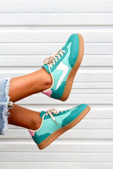 Forever Link Modern-12 Women's Low Top Lady Sneakers Lace-up Fashion Shoes