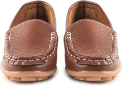 Boys Girls Loafers Dress Flats Slip-On Oxford Casual Moccasins School Walking Boat Shoes(Toddler/Little Kid/Big Kid)