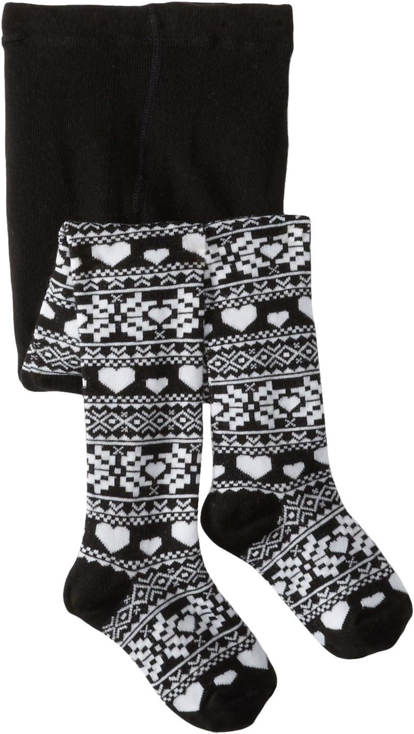 Jefferies Socks Girls 2-6X Fairisle Tights