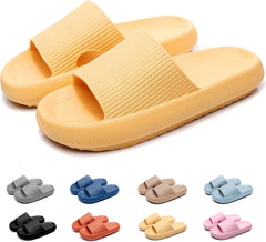 Cloud Slippers For Women and Men,Cloudies Slippers For Women,Summer Bathroom Slippers Soft cozy Quick Dry