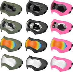Dog Accessories, Dog Sun Glasses Dogs Windproof Sun Protective Dogs Goggles Fashion Eyewears Adjustable Strap Pet Snow Goggles