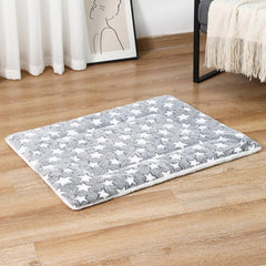 Dog Throw Blankets Warm Pet Cover Blankets, Couch Bed Furniture Protection Kitten Bed Blankets Cat Blankets Puppy Sleeping Mats for Small Medium Dogs Cats (70 * 50cm,Style 2)