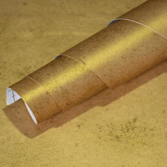 Gold Wallpaper Peel and Stick 15.7"x118" Vinyl Vintage Metallic Gold Contact Paper Matte Textured Self Adhesive Waterproof Removable Metallic Look Wall Paper for Countertop Cabinet Furniture