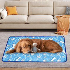 Cooling Mat for Dogs | Cool Mat for Dogs | Portable Anti-Slip Breathable Cushion Bed Blanket for Boat Travel Car Outdoor Camping