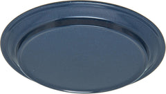 CFS 4351435-E Melamine 3-Compartment Plate, 9.75", Café Blue
