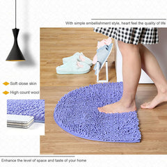 Bathroom Rugs 20"x14",Thick Washable Shaggy Absorbent Microfiber Extra Soft Non-Slip Bath Rug Machine Wash Dry Plush Quick Dry Bathroom Rug Set for Bathroom Floor Tub Shower Kitchen