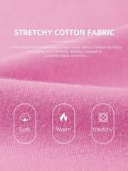 10 Pack Girls Leggings Cotton Pants for Girls Full Length Toddler Warm Stretchy Leggings for Kids Winter