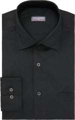 Van Heusen Men's Dress Shirt Regular Fit Ultra Wrinkle Free Flex Collar Stretch Solid