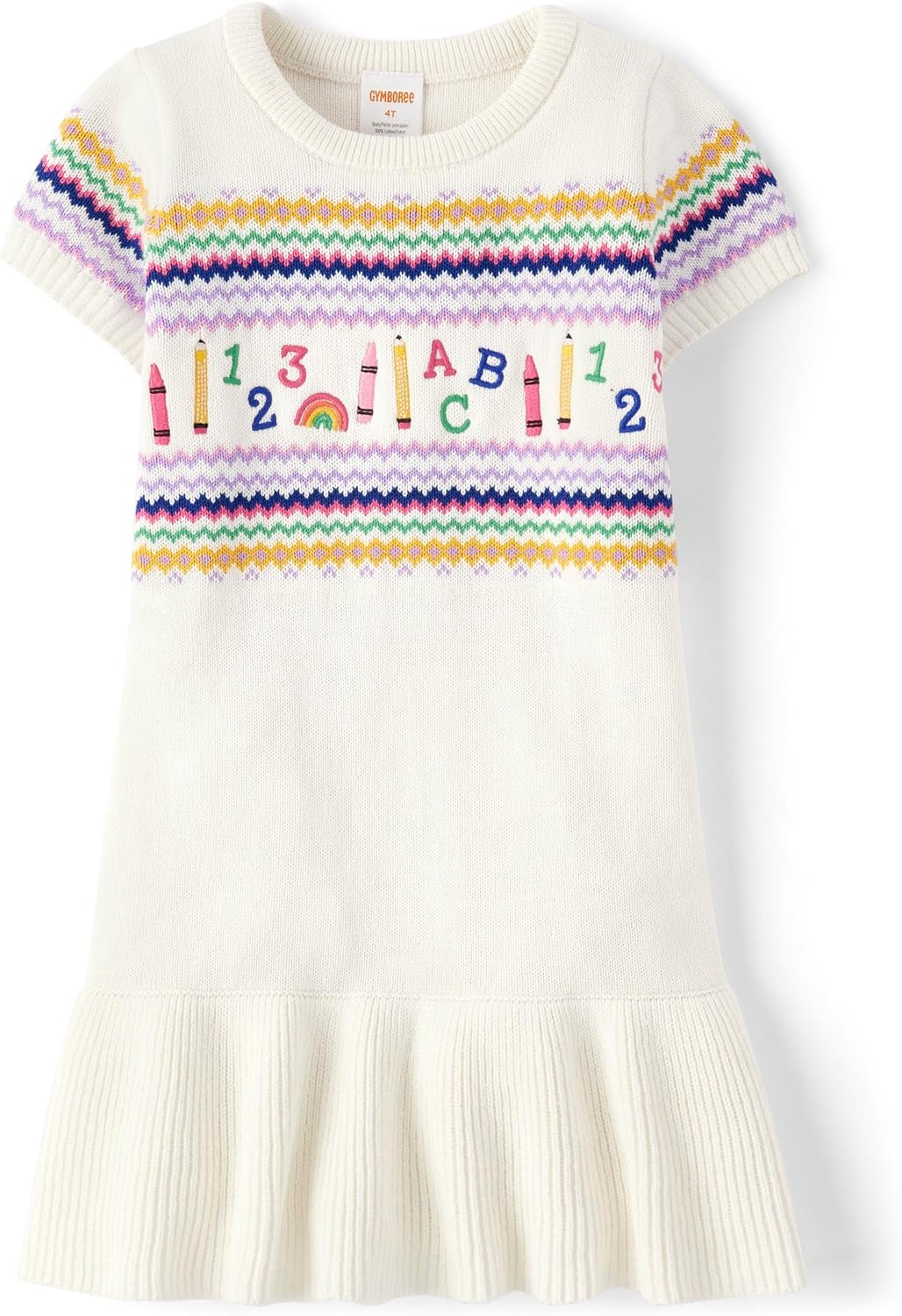 Gymboree Girls' and Toddler Short Sleeve Sweater Dresses