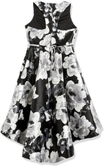 Speechless Girls' Sleeveless High-Low Taffeta Party Dress
