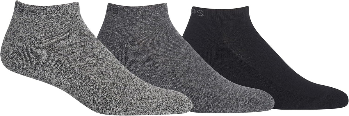 Chaps Men's Marl Low Cut Dress Socks - 3 Pair Pack - Casual Assorted
