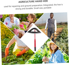 POPETPOP Garden Handheld Hoe Hand Plow Hand Digger Tool Vegetable Planting Hoe Hoeing Tool for Spaces